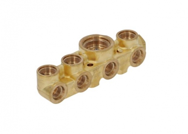 253280 MONOBLOC BRASS 4 ELECTROVALVES фото 1