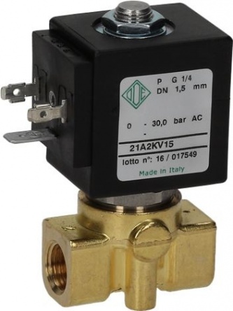 1120243 SOLENOID VALVE ODE 2-WAY ø 1/4" 230V фото 1