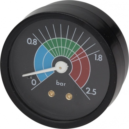 1245546 BOILER PRESSURE GAUGE ø 57 mm 0÷2.5 bar фото 1