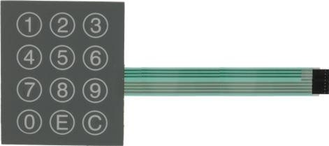 0V0070 MEMBRANE CONTROL PANEL фото 1