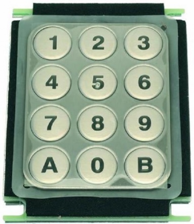 30100926 M/S metal keypad A/B фото 2