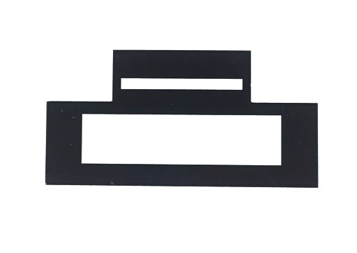 0020029631NA BLACK LED DISPLAY GLASS фото 1