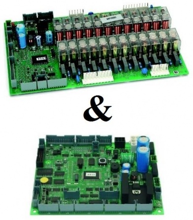 252436U & 252437U CPU+CONTROL BOARDS Б/У фото 1
