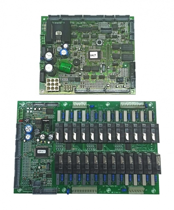 250458U & 0V3671U CPU+CONTROL BOARDS Б/У