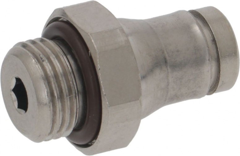 5048312 FITTING STRAIGHT ø 1/8"M - 4 mm