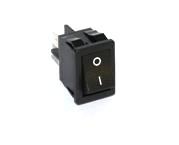 10060111 BIPOLAR SWITCH BLACK 16A 250V