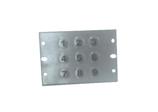 1-6,4 Metallic membrane keyboard  Б/У