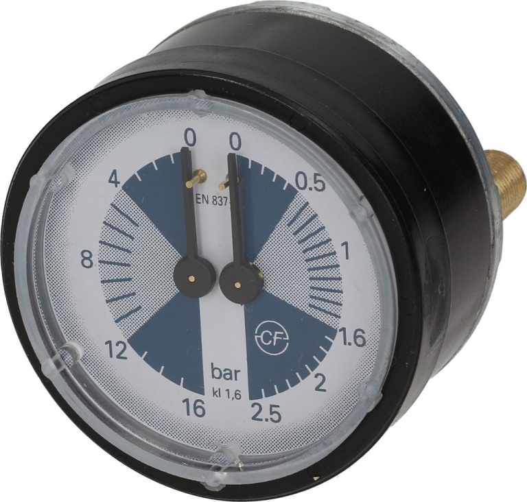 1245047  BOILER-PUMP PRESSURE GAUGE ø 62 mm