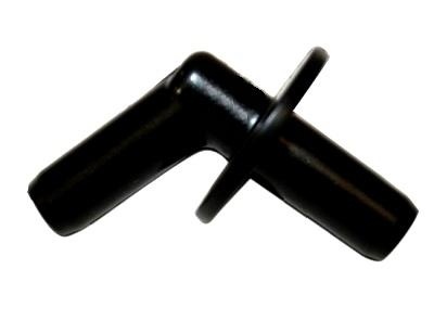 9111332050 Raccordo a gomito D. 5.6 solubili nero