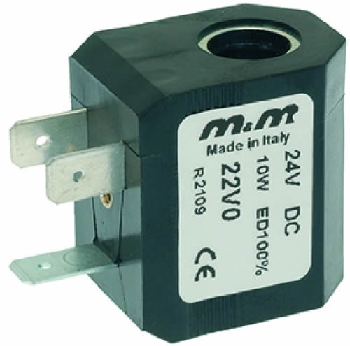 0862R07#1 Bobina x MM 3 vie 24V DC M249 