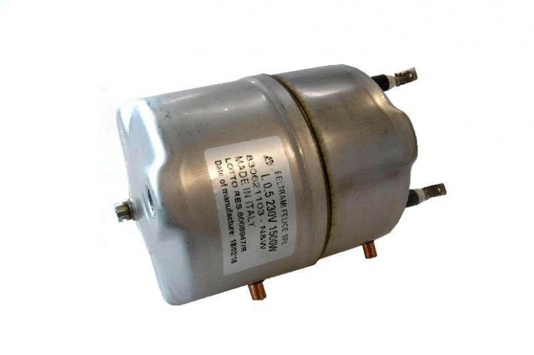 255832 CALDAIA ø 83x106 mm CON RESISTENZA 1500W  