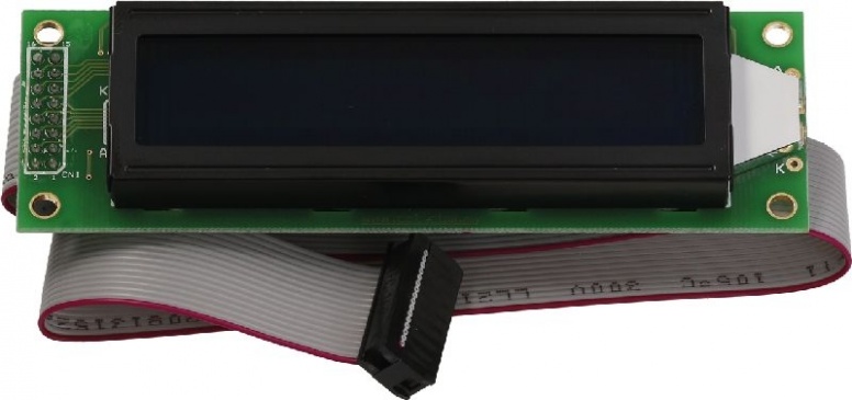 192200500 20x2 lcd blue display stn + flat