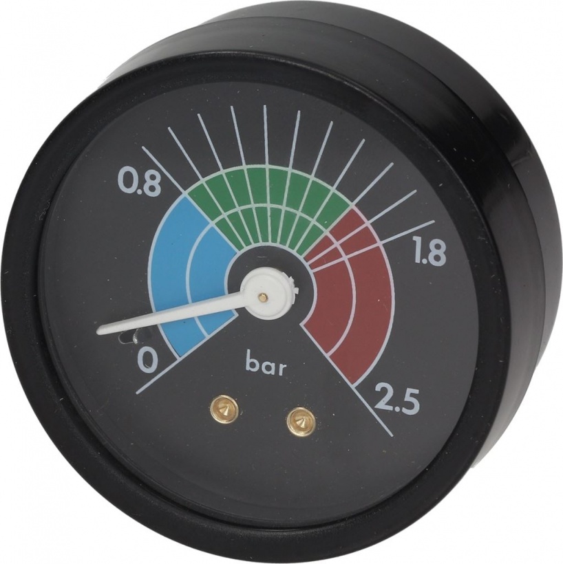 1245546 BOILER PRESSURE GAUGE ø 57 mm 0÷2.5 bar
