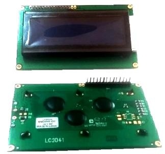 252321-1 DISPLAY 4X20 BLUE-CIRILLICO