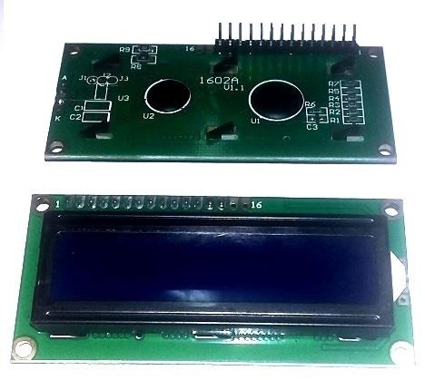 251654-1 DISPLAY 2X16 BLUE-CIRILLICO