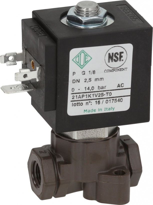 1120273 SOLENOID VALVE ODE 2 WAYS ø 1/8" 24VAC