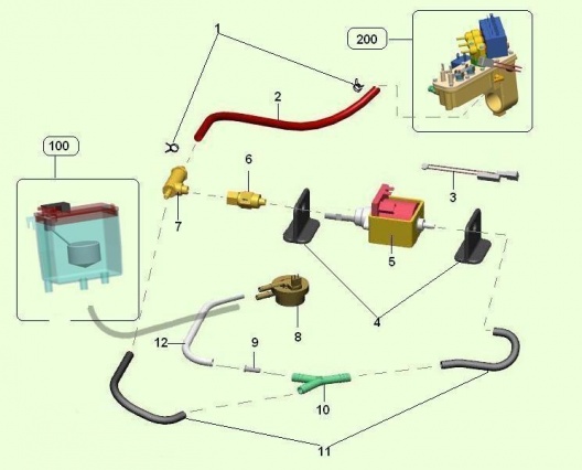 39-Помпа, сч. воды, авт. подкачка
