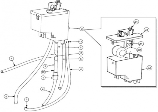 17)Расш. бачок