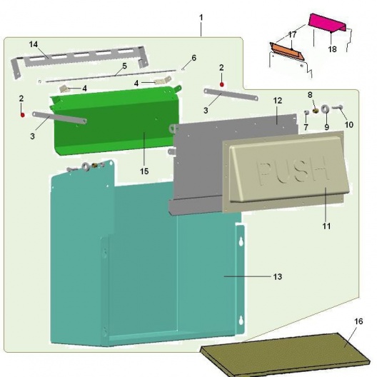 49-Лоток выдачи VEGA