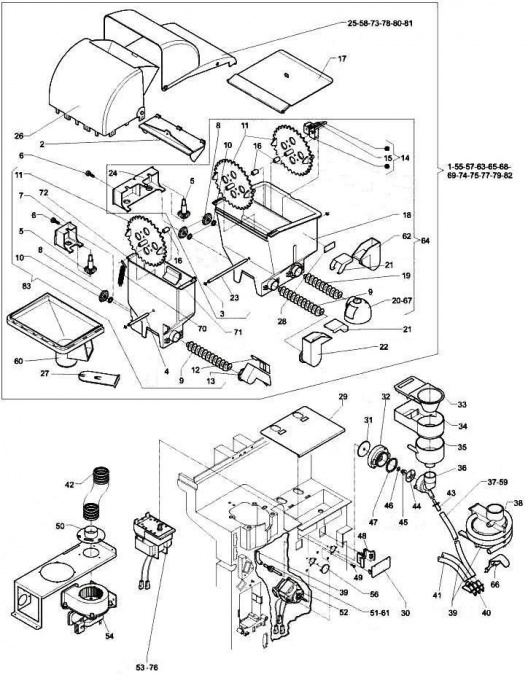 16.Устройство выдачи ингредиентов