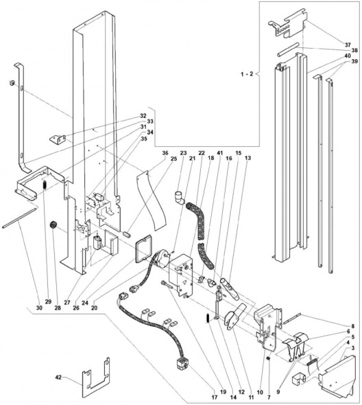 27.Устройство выдача размешивателей