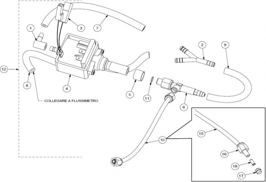16)Помпа эспрессо