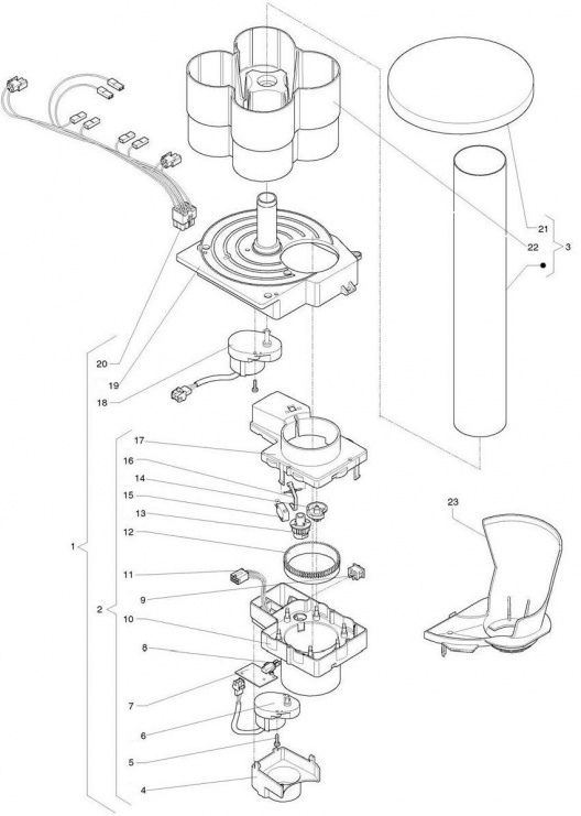35.Устройство выдача стаканов 80 мм