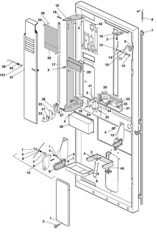 LIGHTED DOOR OPEN STATION