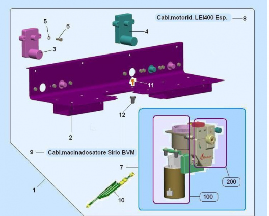 5-Моторы подачи порошков