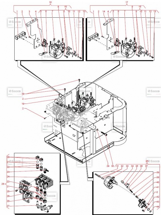 Бойлер, клапанная группа