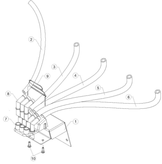 43.КОМПЛЕКТ ДЕРЖАТЕЛЯ ТРУБОК