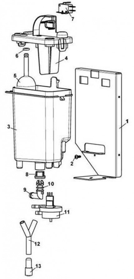 WATER INLET PANEL A.R. SUPPORT
