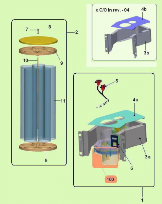 29-Барабан со стаканами