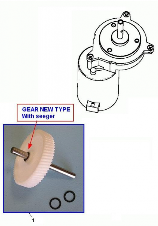 11-Шестерня кофемолки