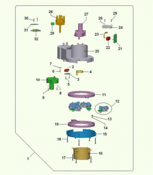 53 Ус-во выд. стаканов