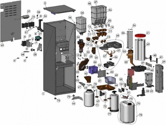 Основные узлы ТА