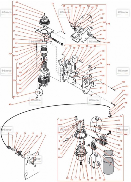 13 Бойлер, кофемолка, дозатор