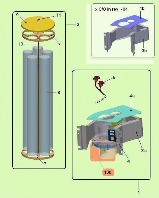 47 Барабан стаканов, корпус выд. стак.