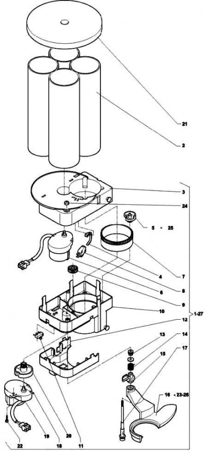 12.Устройство выдачи стаканов