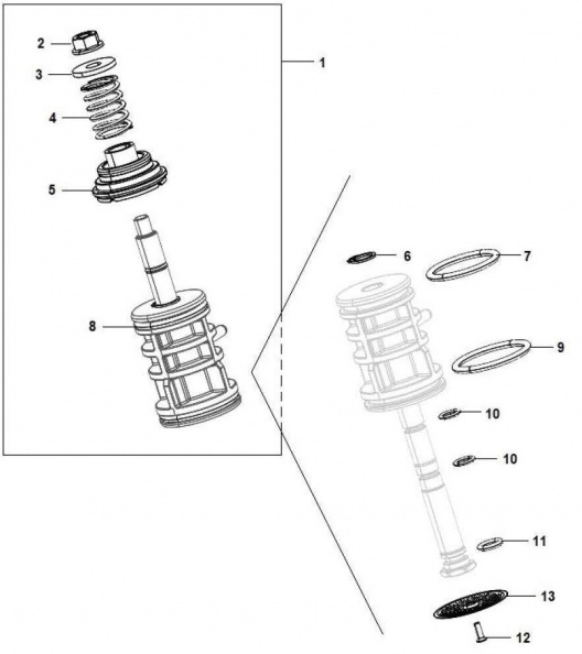 3-Поршень кофеблока