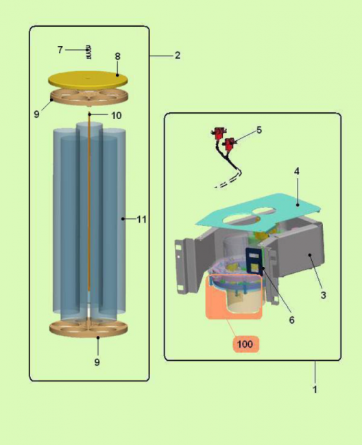 13-Барабан для стаканов