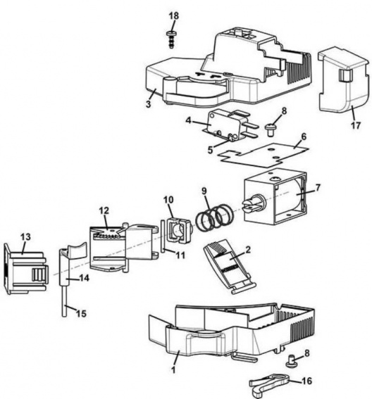 PLASTIC BATCHER WITH SETTING