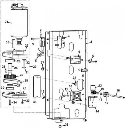 PRO BREWER SUPPORT+MOTOR