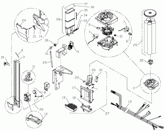 Устройство выдачи стаканов, сахара