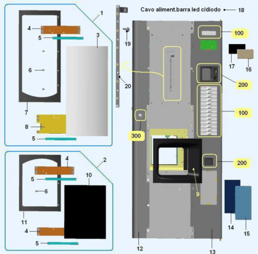 33-Наружнные части корпуса двери