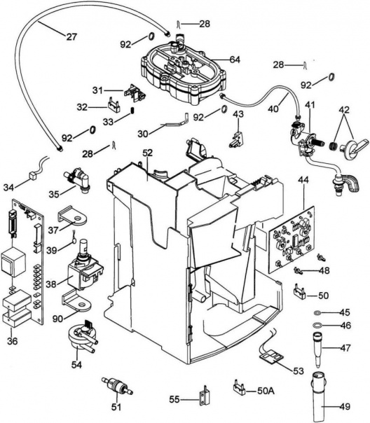 Гидравлическая система, электроника