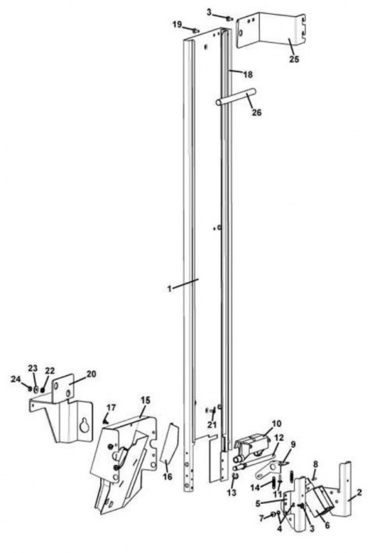 STICKS DISPENSER (1 TURRET)