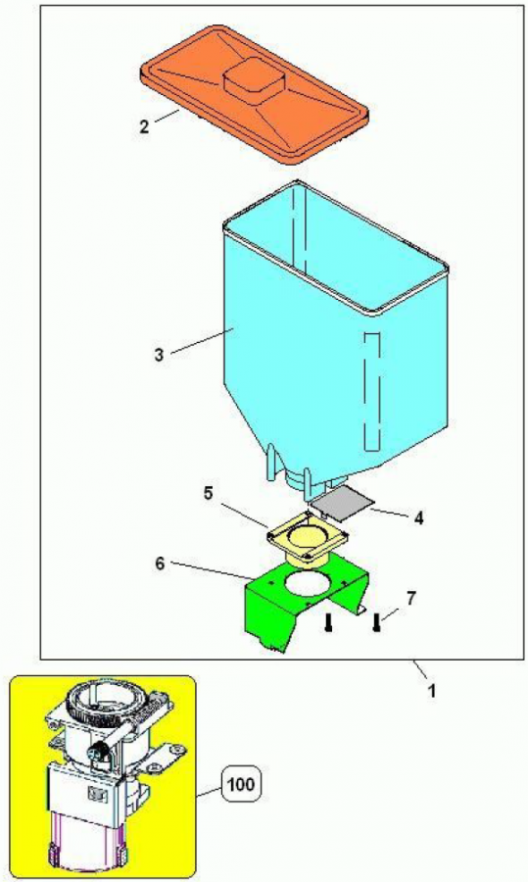 72-Контейнер кофе