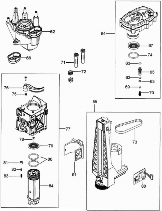 Кофеблок, кофемолка, бойлер