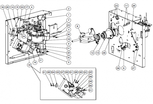 4)Привод кофеблока